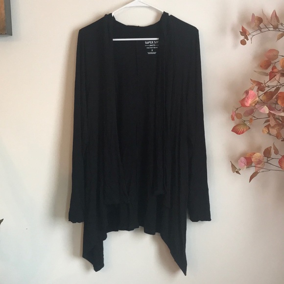 Torrid Drape Front Hooded Cardigan